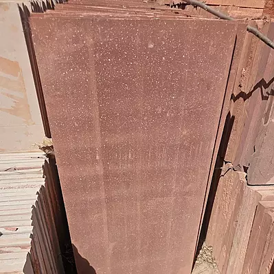 Dholpur Sand Stone Red 25 mm Cut Pieces